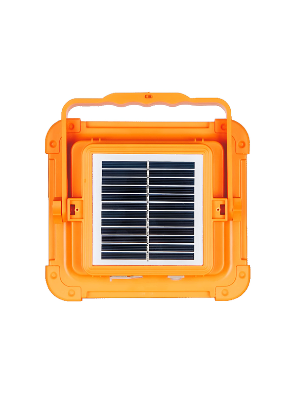 Proyector Led Solar 100W Portátil Recargable Power Bank Luz Fría/Cálida/Flash 2