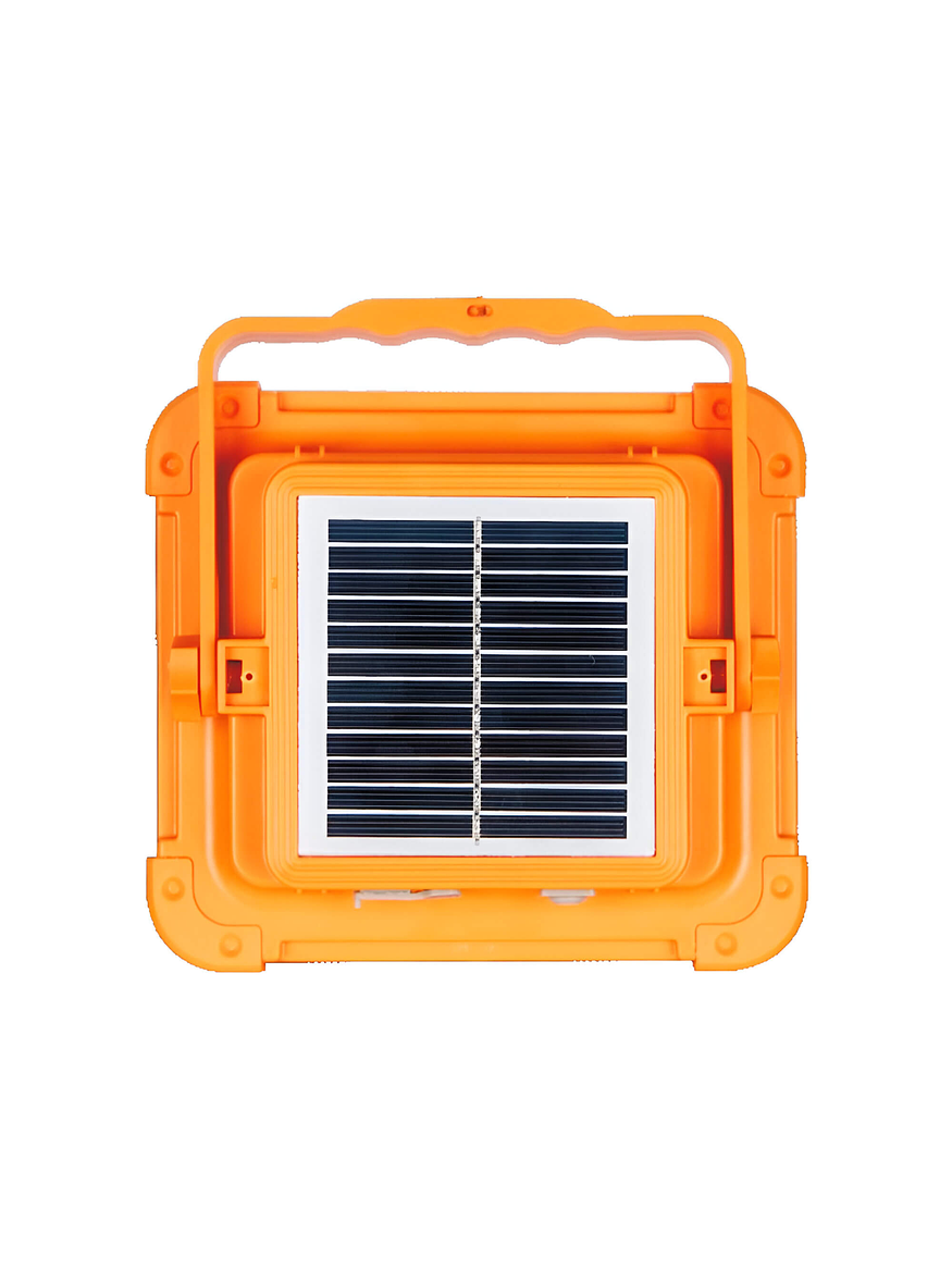 Proyector Led Solar 100W Portátil Recargable Power Bank Luz Fría/Cálida/Flash 2