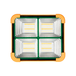 Proyector Led Solar 100W Portátil Recargable Power Bank Luz Fría/Cálida/Flash