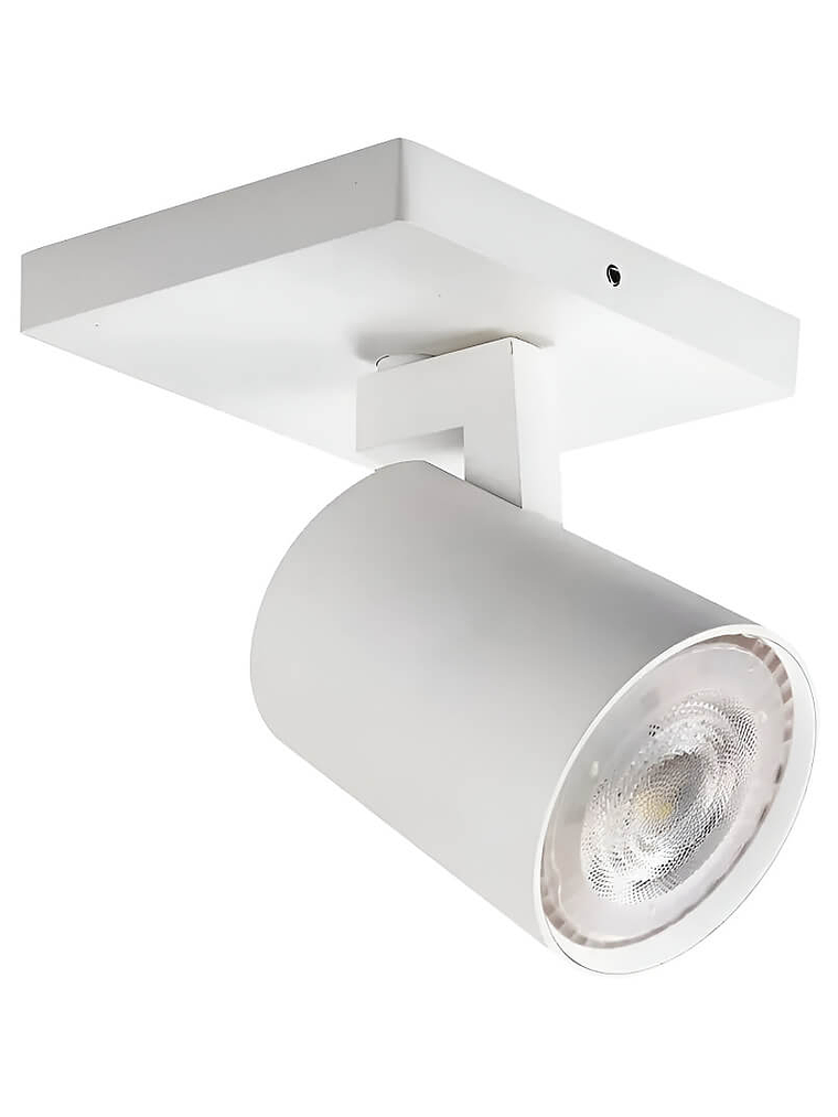 Foco Sobrepuesto Simple Cielo/ Muro Nazca GU10 Blanco 1