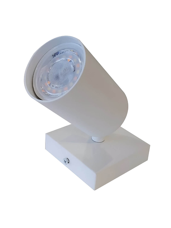 Foco Sobrepuesto Simple Cielo/ Muro GU10 Blanco 2