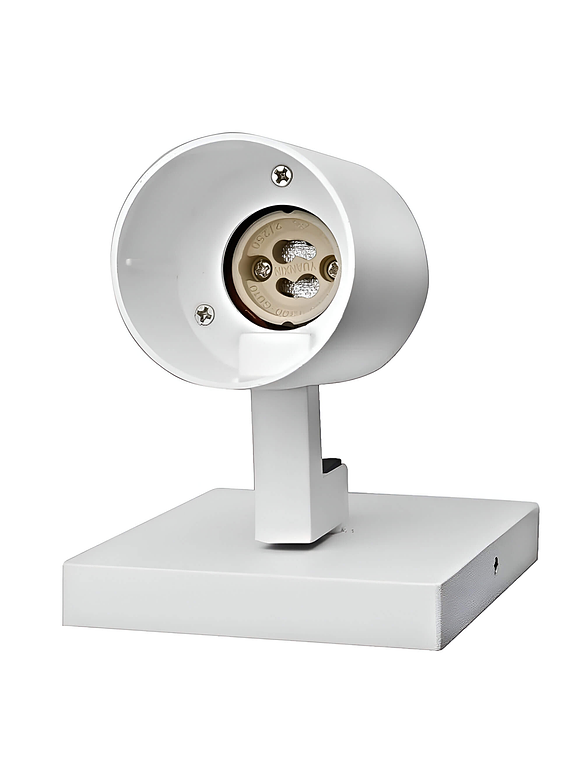 Foco Sobrepuesto Simple Cielo/ Muro GU10 Blanco 5
