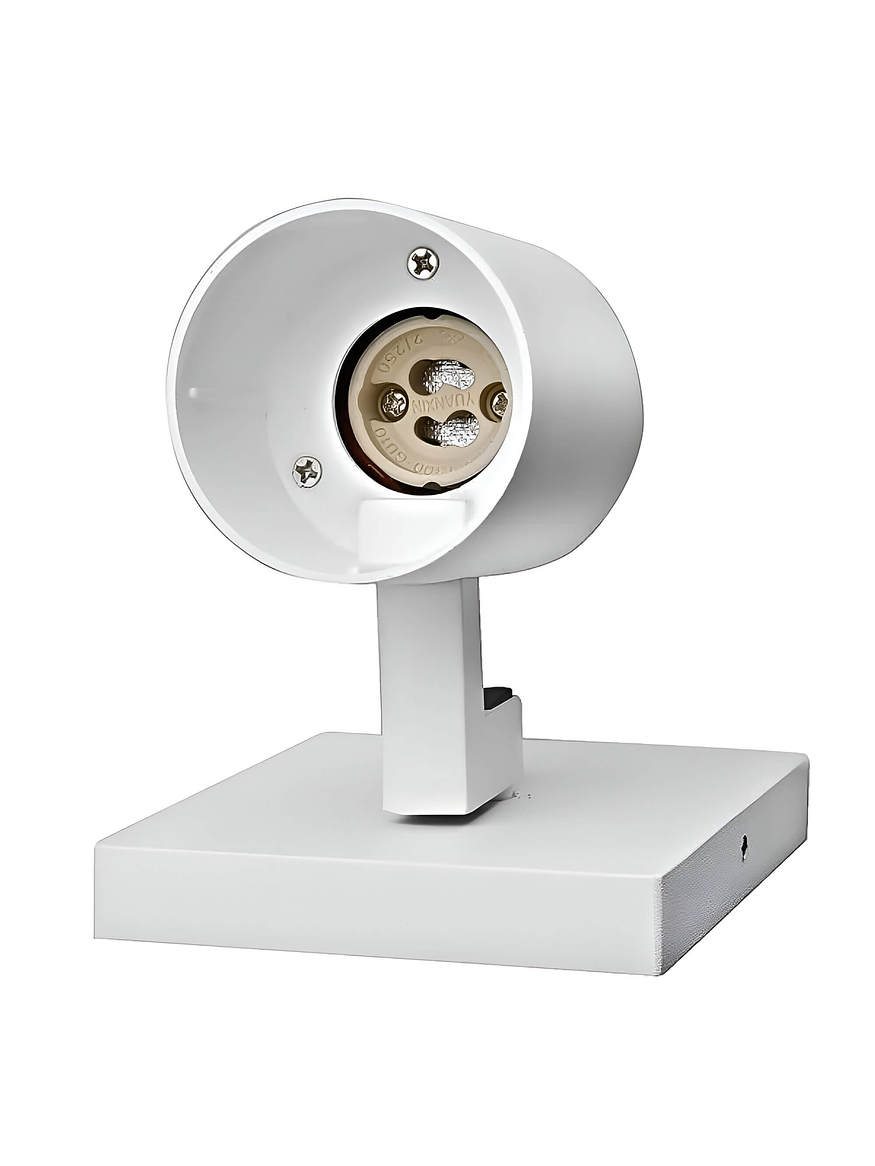Foco Sobrepuesto Simple Cielo/ Muro GU10 Blanco 5