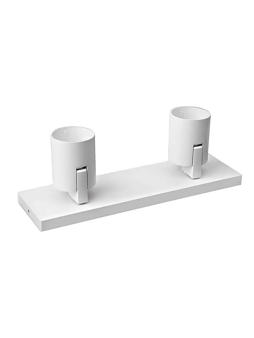 Foco sobrepuesto doble GU10 IP20 Blanco 1