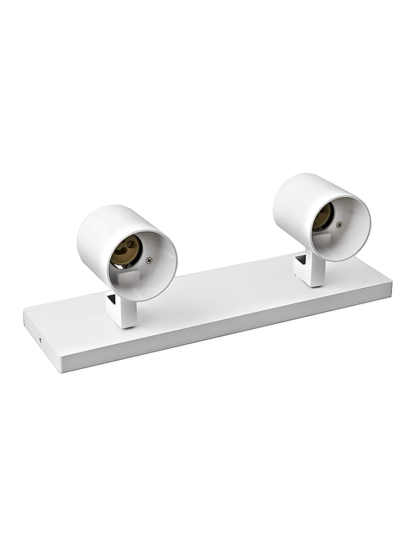 Foco sobrepuesto doble GU10 IP20 Blanco 2