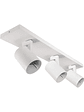 Foco sobrepuesto triple GU10 IP20 Blanco  - Miniatura 2