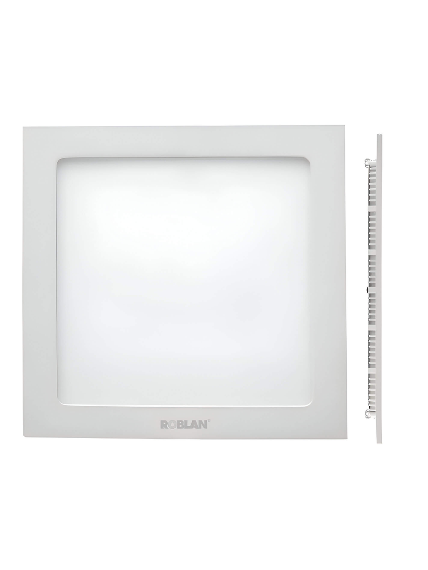 Embutido Slim Cuadrado LED ROBLAN 6W Luz Fria  1