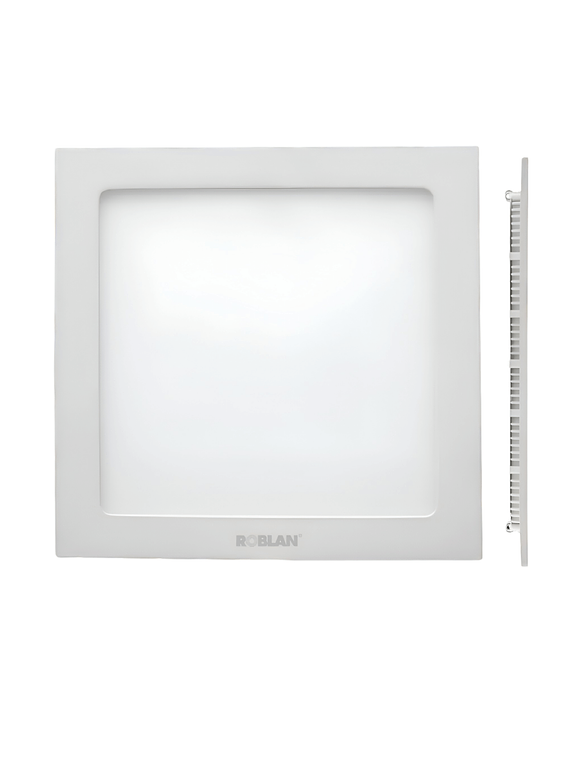 Embutido Slim Cuadrado LED ROBLAN 6W Luz Calida 1