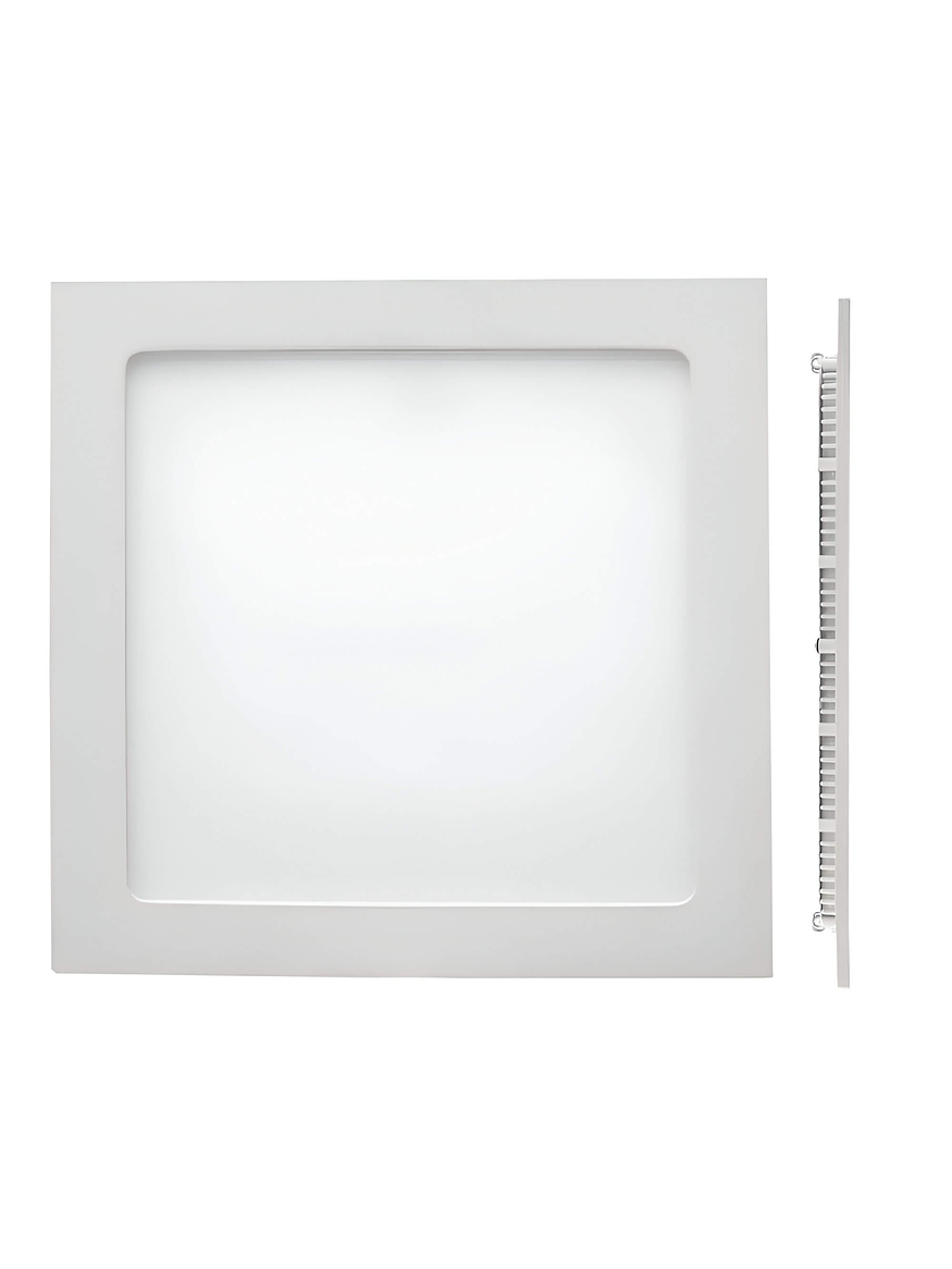 Embutido Slim Cuadrado LED 12W 6500K Aro Blanco 1