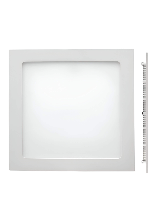 Embutido Slim Cuadrado LED 18W 6500K Aro Blanco 1