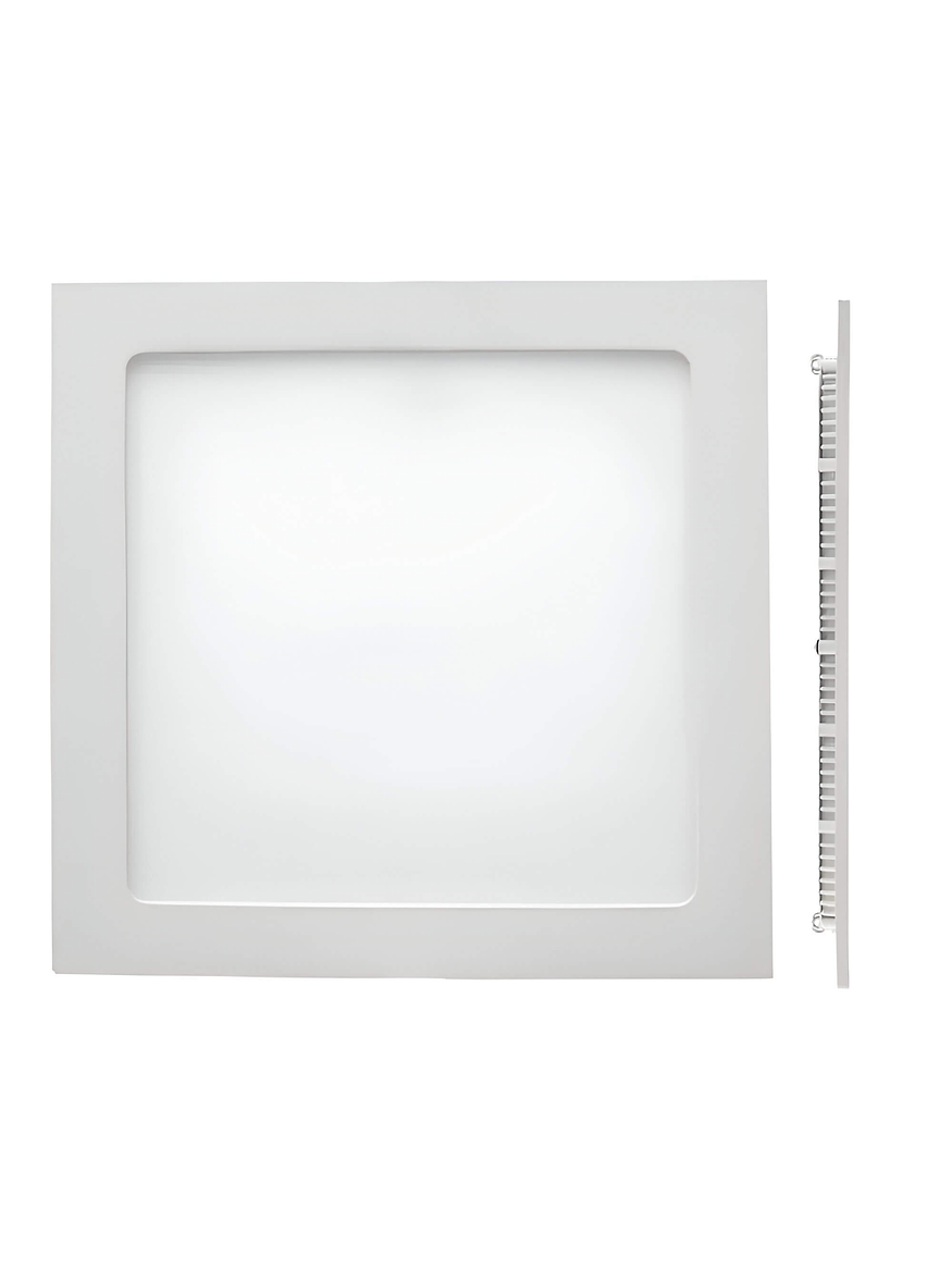 Embutido Slim Cuadrado LED 18W 6500K Aro Blanco 1