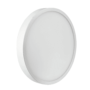 Plafón Sobrepuesto Redondo 6W Luz Cálida 