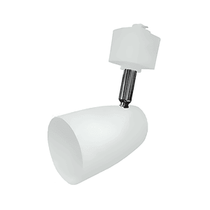 Foco Basic Riel Monofásico GU10 Blanco 