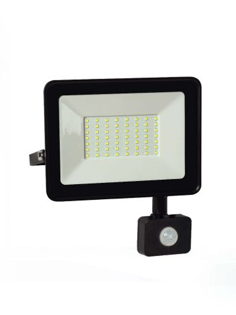 Proyector LED POLUX 50W con Sensor IP66 Luz Fría 1