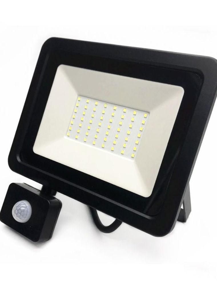 Proyector LED POLUX 50W con Sensor IP66 Luz Fría 2