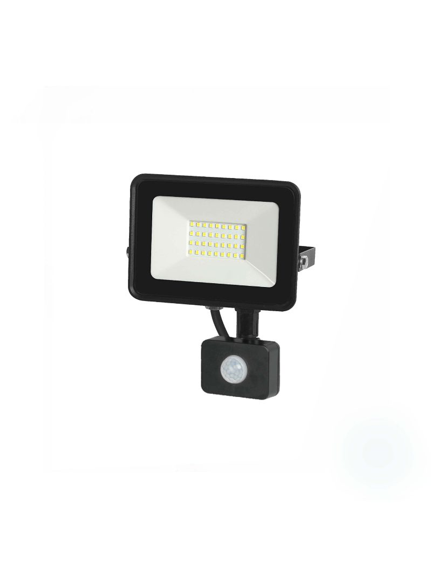 Proyector LED POLUX 30W con Sensor IP66 Luz Fría 2
