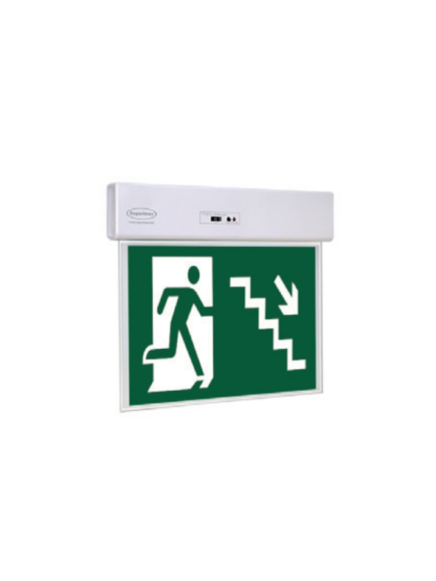 Letrero Salida Doble Cara 