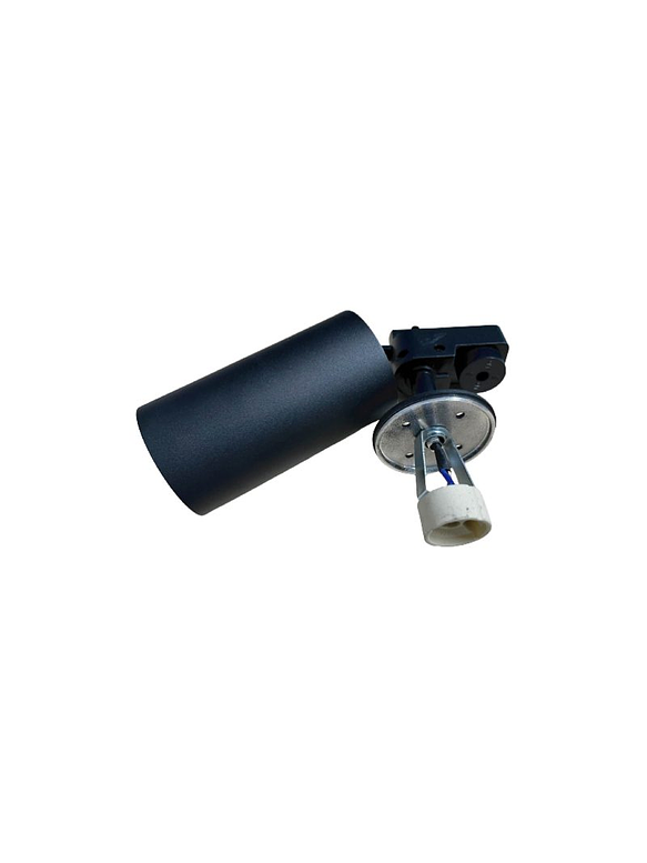 Foco Riel Porta Gu10 Negro 4