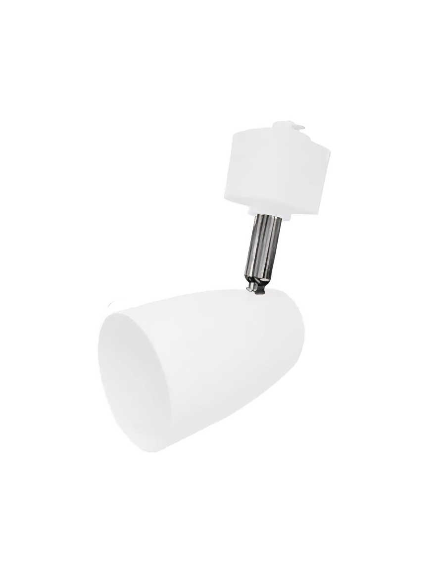 Kit Riel Monofásico Blanco 1m 3 Focos GU10 Luz Cálida  2