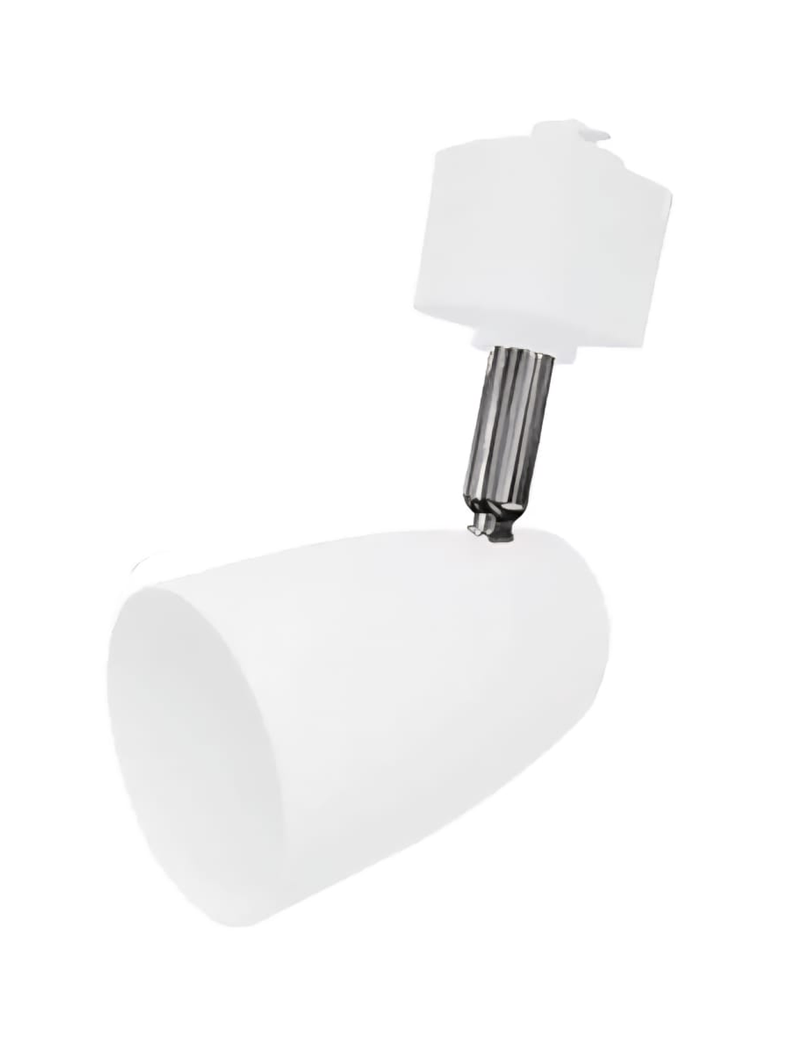 Pack 3 Foco GU10 Riel Monofásico 1Metros Blanco Luz Cálida  2