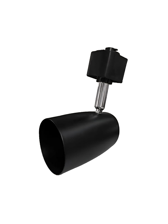 Kit Riel Monofásico Negro 1m 3 Focos GU10 Luz Cálida 2