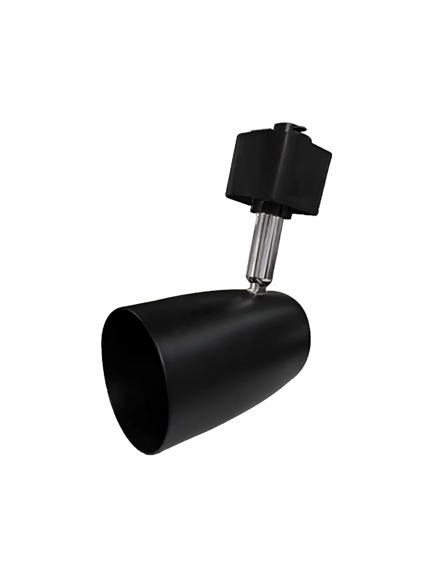 Kit Riel Monofásico Negro 1m 3 Focos GU10 Luz Cálida 2