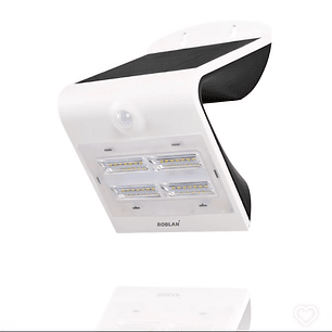  Aplique Solar LED 4W Sensor IP65 3000K / 4000K Blanco/Negro