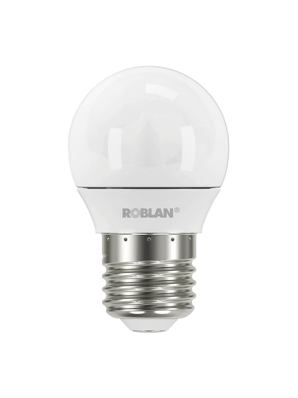 Ampolleta LED ROBLAN E27 5W Luz Fría 1