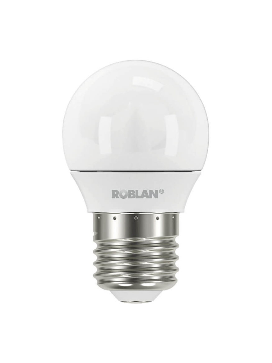 Ampolleta LED ROBLAN E27 5W Luz Fría 1