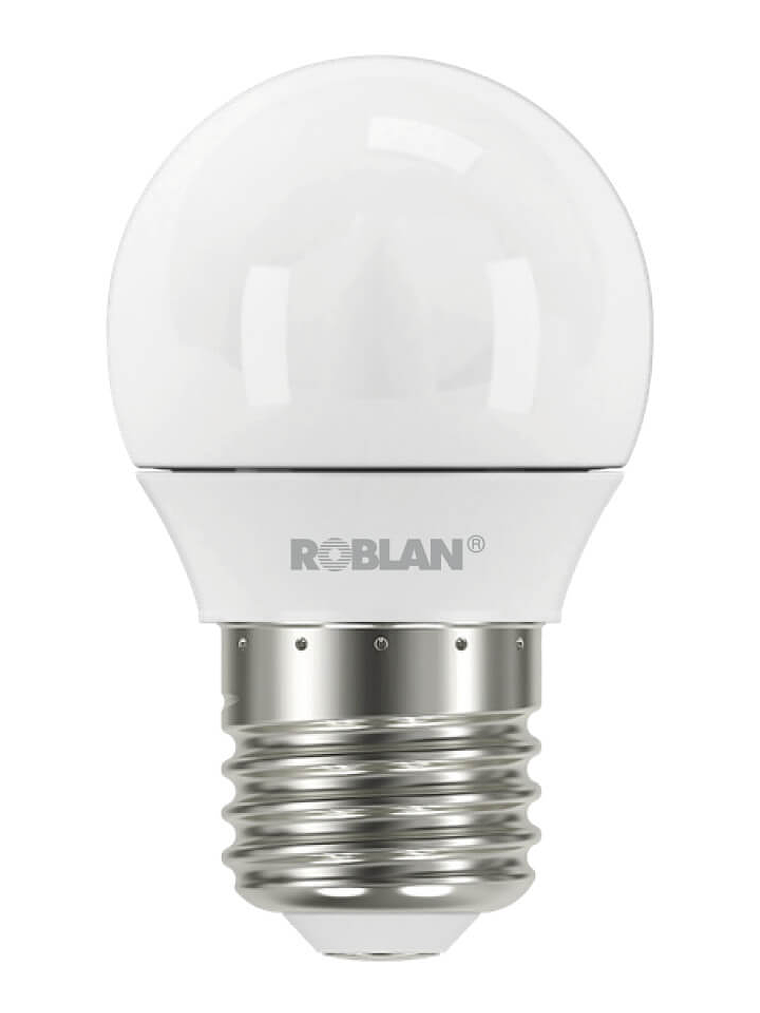 Ampolleta LED ROBLAN E27 5W Luz Fría 1