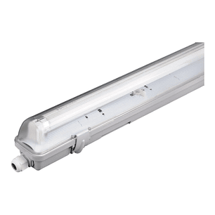 Estanco LED ROBLAN 1xT8 60cm (sin tubo)