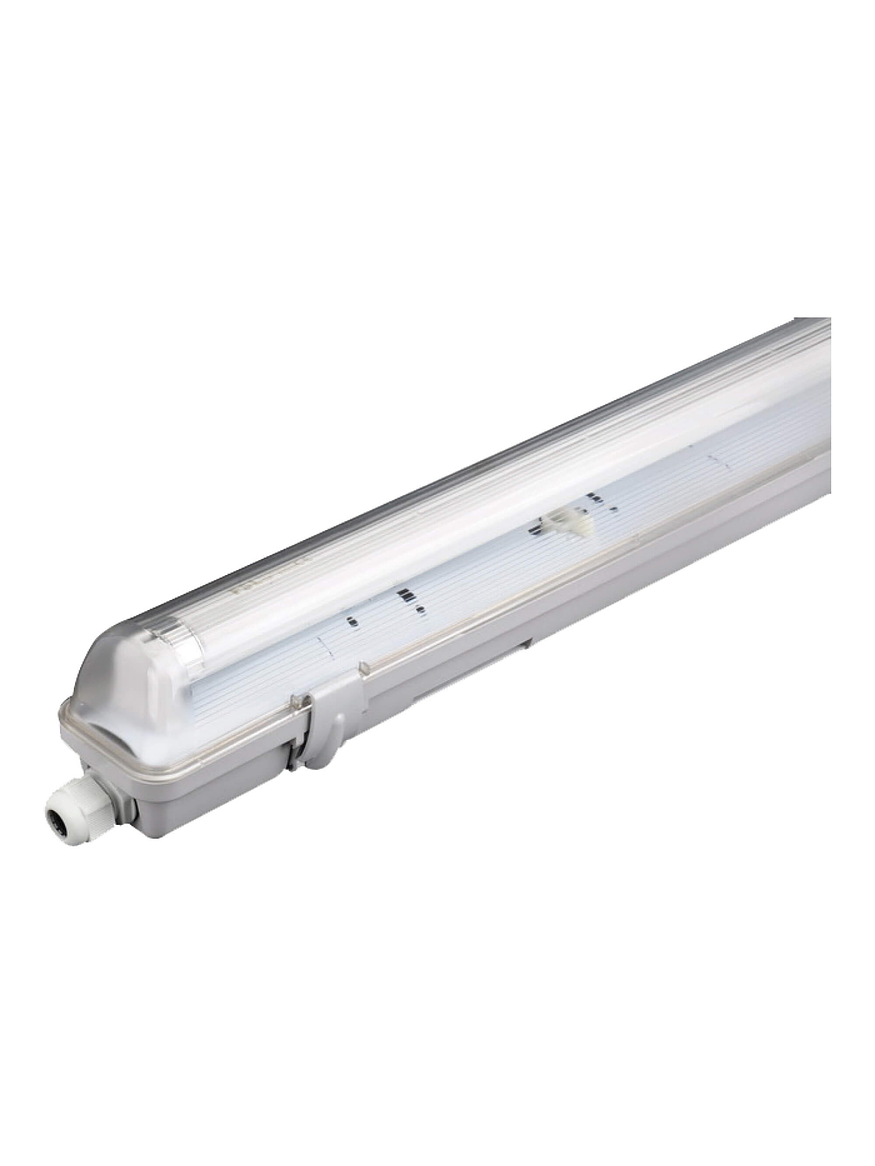 Estanco LED ROBLAN 1xT8 150cm para Tubo LED (sin tubo) 1