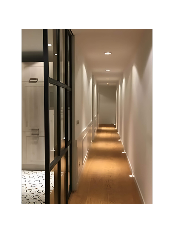 Panel LED embutido Redondo 6W Luz Cálida 2