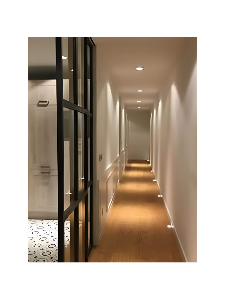 Panel LED embutido Redondo 6W Luz Cálida 2