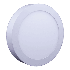 Plafón Sobrepuesto LED 6W 3000K Aro Blanco 