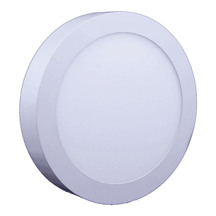 Plafón Sobrepuesto LED 6W 3000K Aro Blanco 