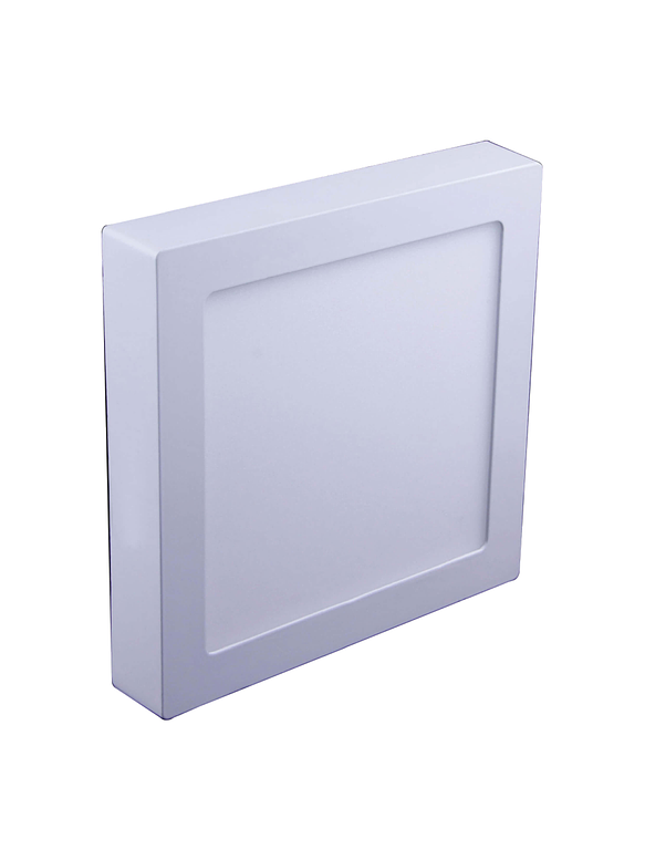 Plafón Cuadrado Sobrepuesto LED 6W 4000K Aro Blanco 1