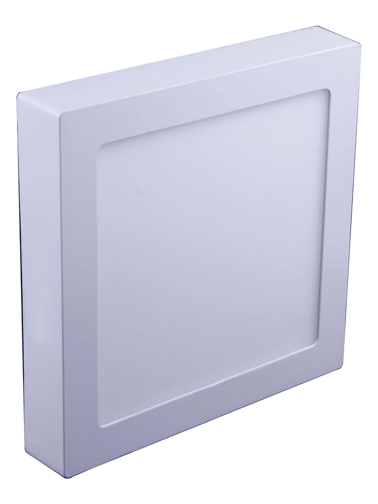 Plafón Cuadrado Sobrepuesto LED 6W 6500K Aro Blanco 1