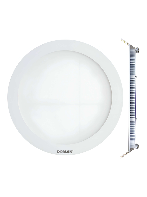 Panel LED Redondo 12W Luz Fria  1