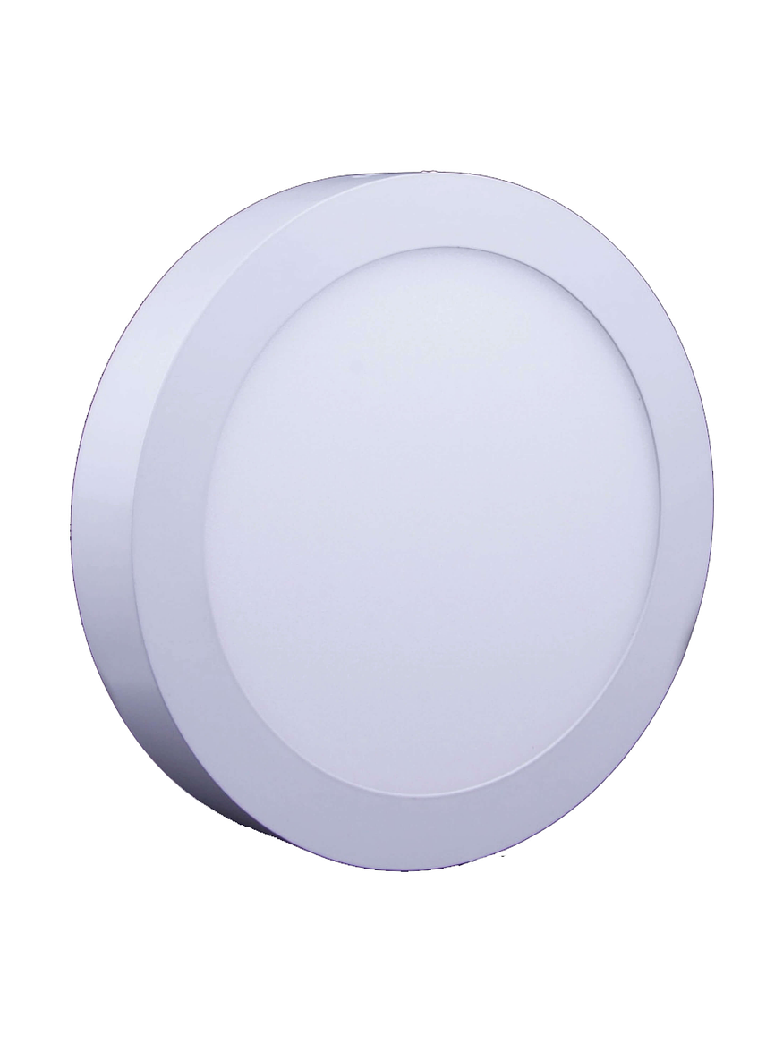 Plafón Sobrepuesto LED 18W 3000K Aro Blanco 1