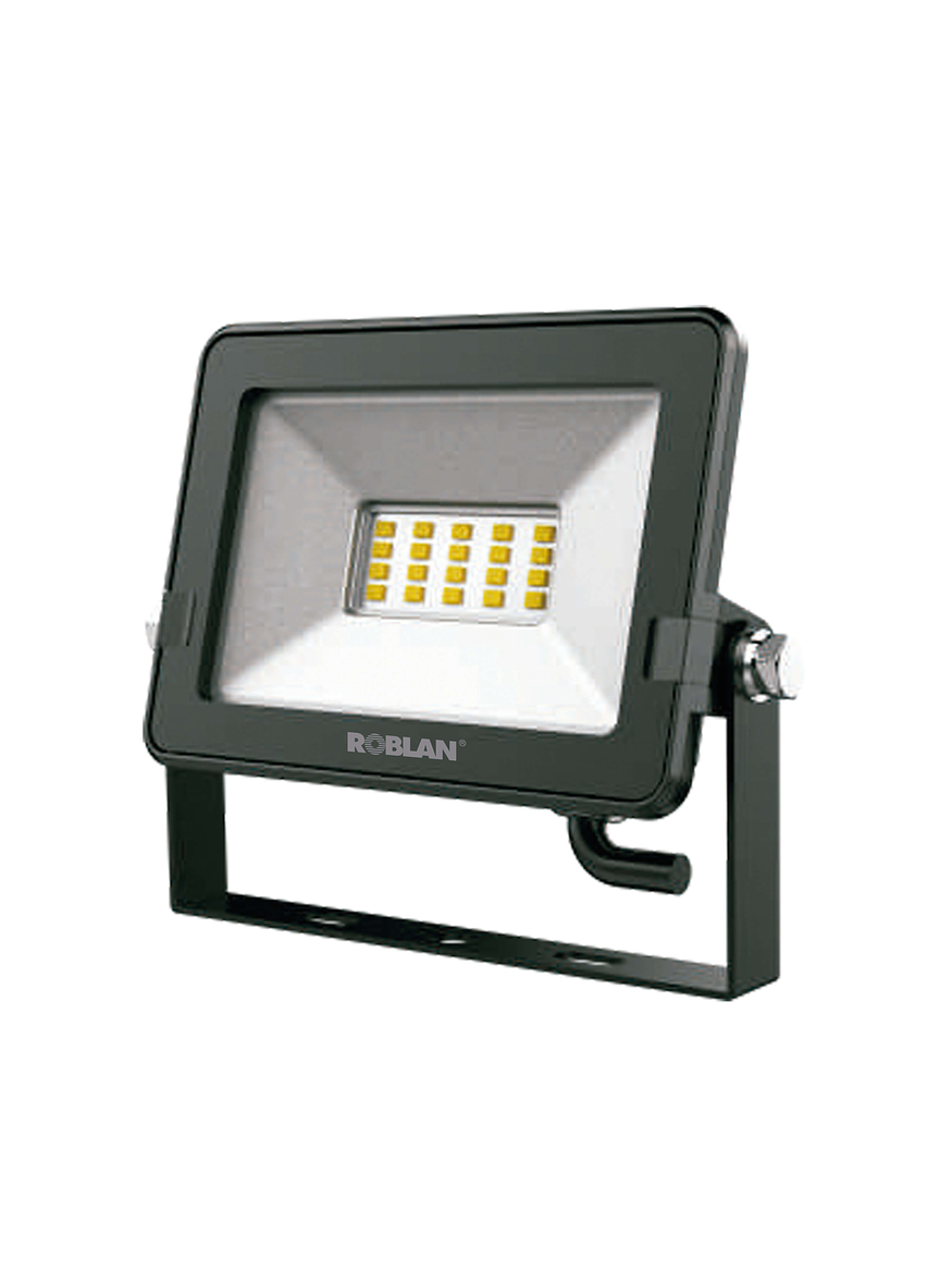 Proyector LED ROBLAN 10W 3000K 1200lm IP65 120° 1