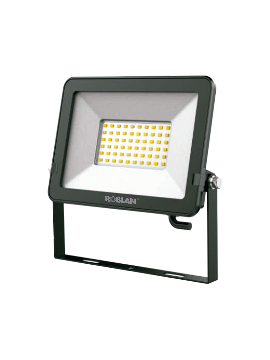 Proyector LED ROBLAN 30W 6500K 3600lm IP65 120° 1
