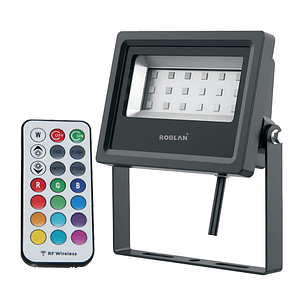 Proyector LED ROBLAN 10W RGB IP65 120°