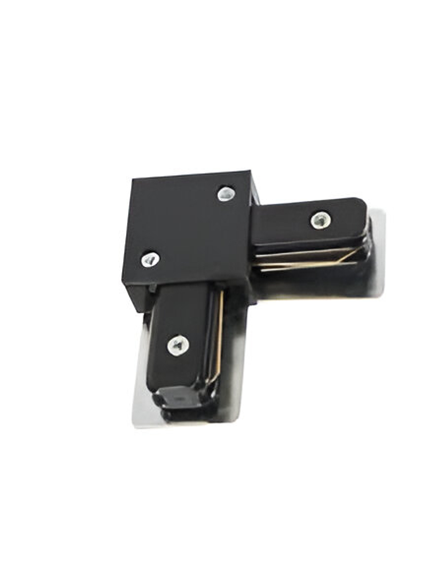 Conector Riel Monofásico L Negro 1