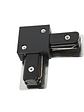 Conector Riel Monofásico L Negro - Miniatura 1