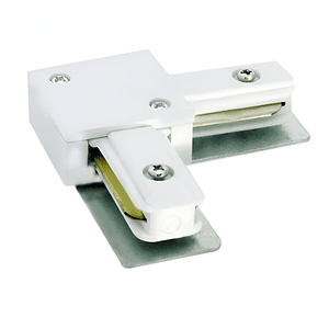 Conector Riel Monofásico L Blanco 