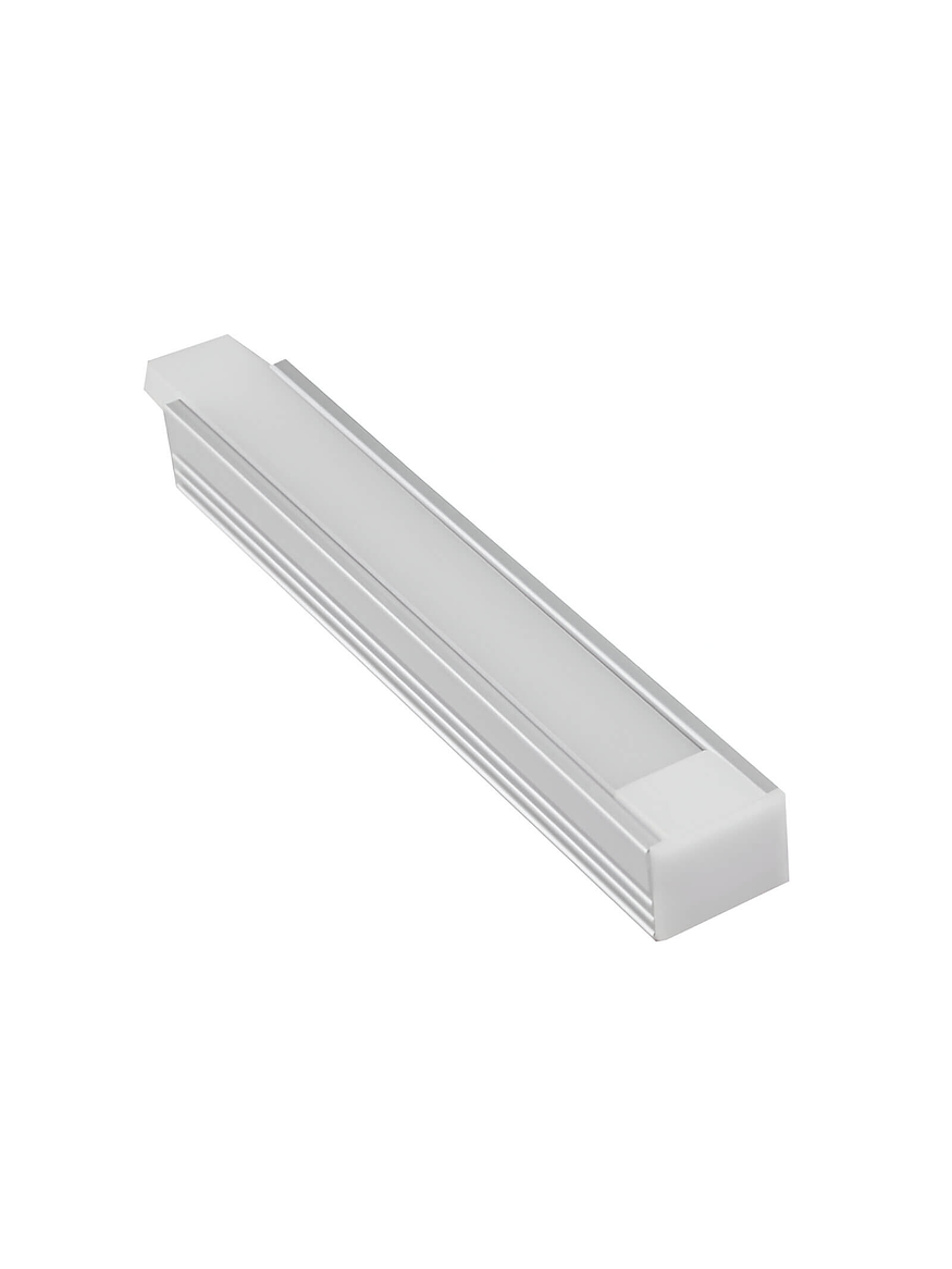 PERFIL ALUMINIO RECTANGULAR EMBUTIDO PARA CINTA LED 3 metros 1