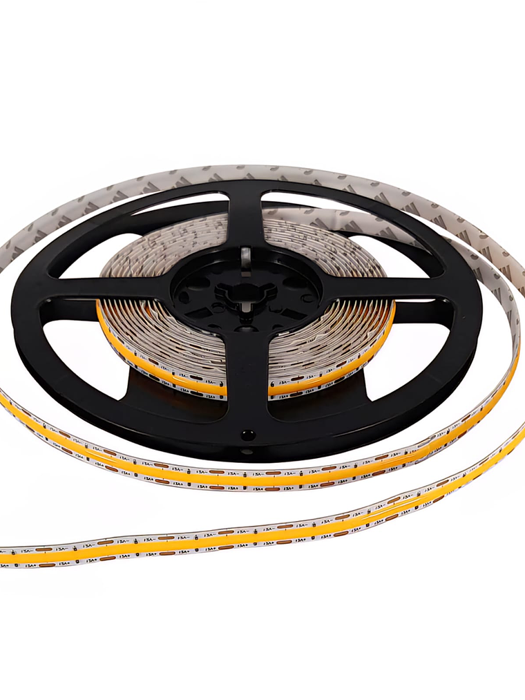 Cinta LED COB 12W Cálida 2700K Línea Continua 12V 5M IP20 1