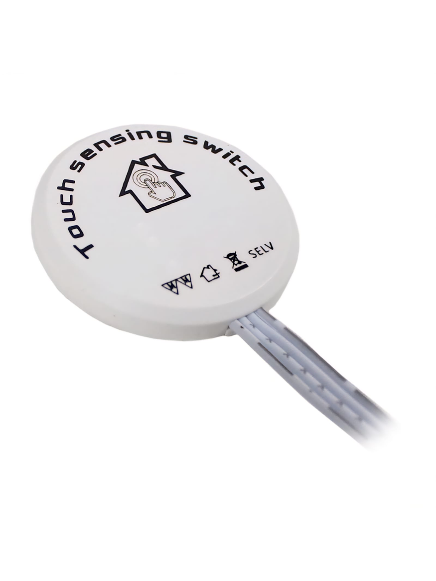 Interruptor Sensor On/Off Barrido Manual Blanco 12/24V IP20 3