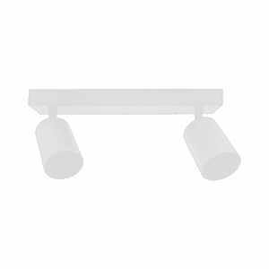 Aplique Doble GU10 Blanco Cielo y Muro IP20